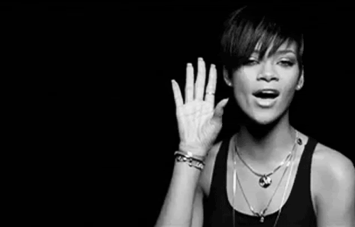 rihanna dicendo bla bla bla