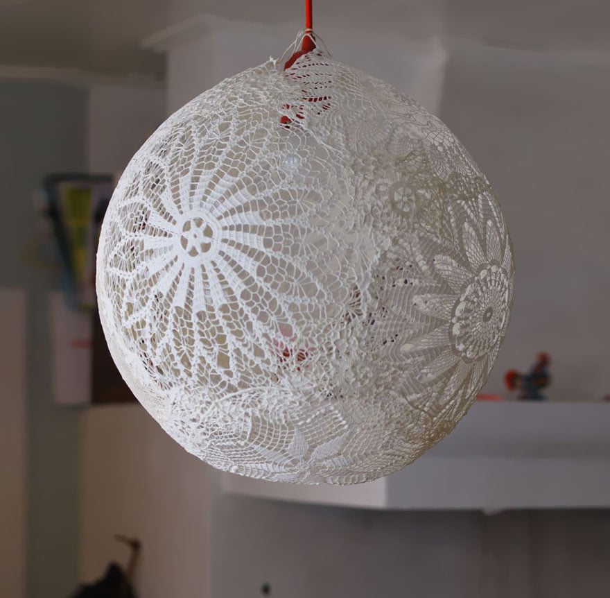 21 creativas y originales lámparas que puedes hacer tú misma