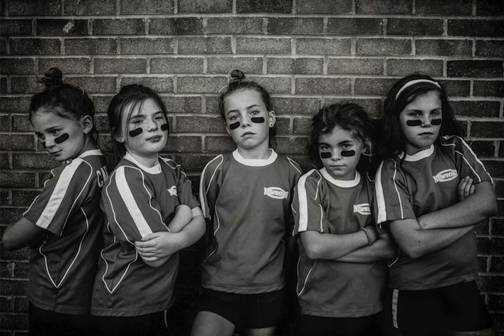 fotografías Kate T. Parker niñas futbolistas