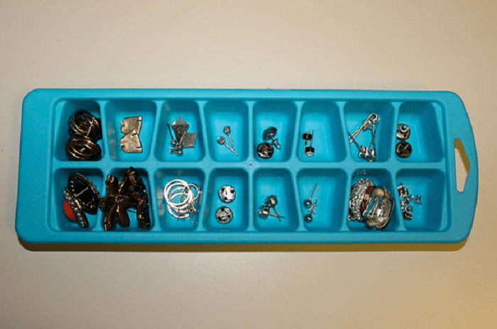 molde para hielo con aretes chicos