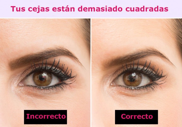 Manera correcta de darle forma al arco de las cejas