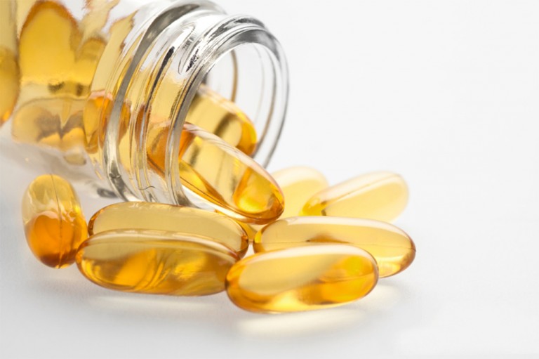 Capsulas de vitamina e