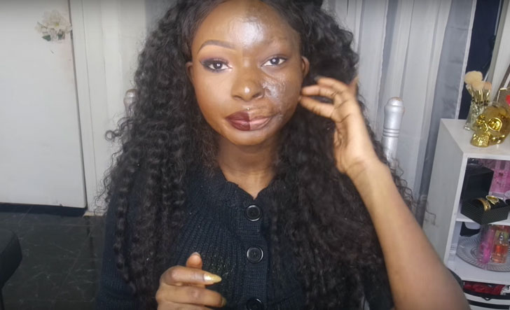 Chica sobreviviente a quemaduras es una artista del maquillaje en youtube