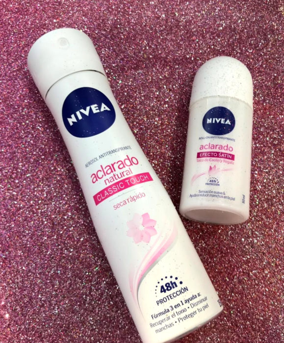 Desodorante NIVEA aclarado natural para blanquear y cuidar las axilas