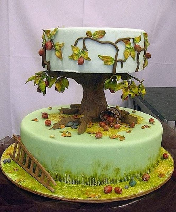 Pastel Arbol 