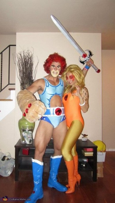 tunder cats disfraz pareja