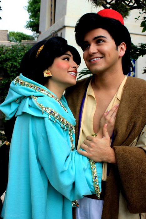 jazmin y aladino disfraz pareja