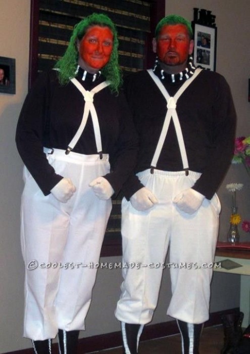 umpa lumpa disfraz pareja