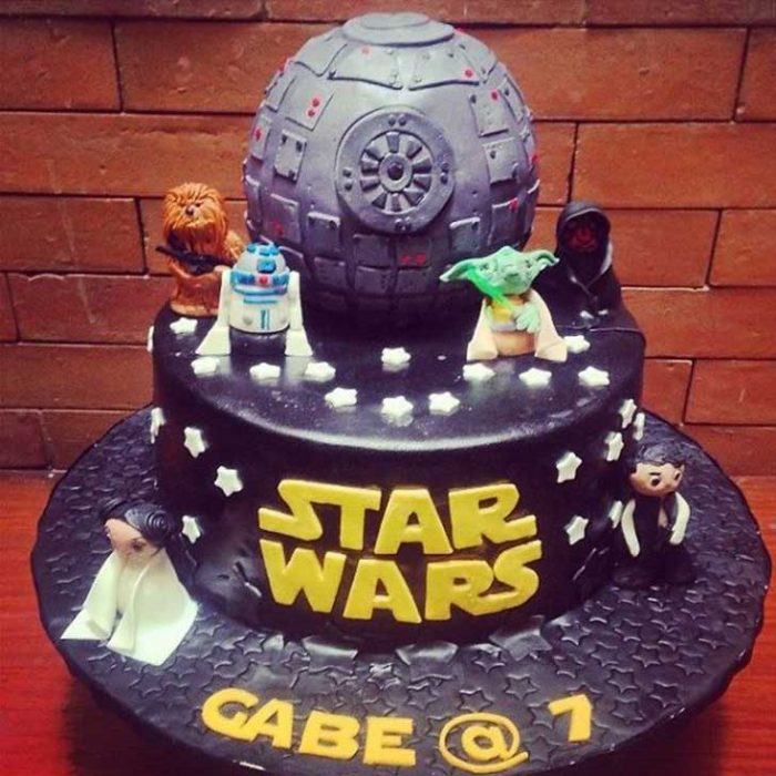 star wars torta pastel