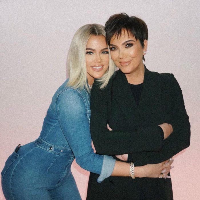 khloe kardashian y kris jenner