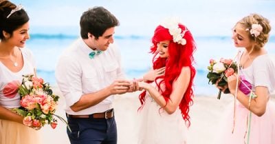 ¿Cómo sería la boda de “La Sirenita” en la vida real? ¡Descúbrelo!