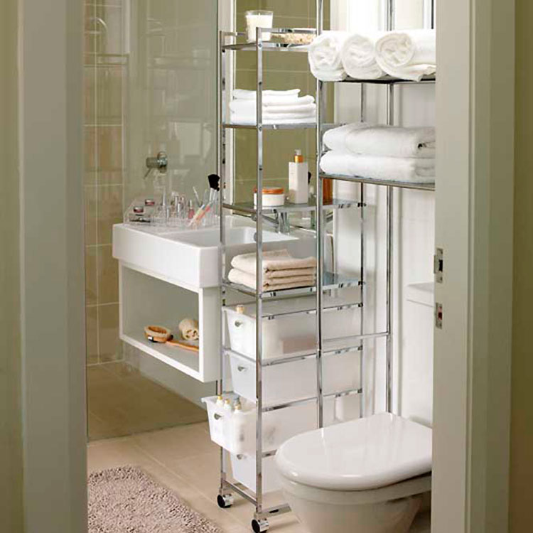 15 Ideas sencillas para lograr que tu baño este organizado