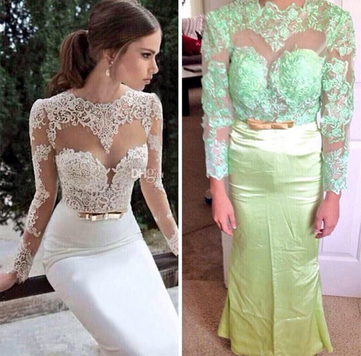 Expectativa vs realidad de un vestido 