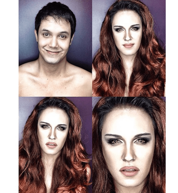 Paolo Ballesteros transformado en Bella de crepúsculo 