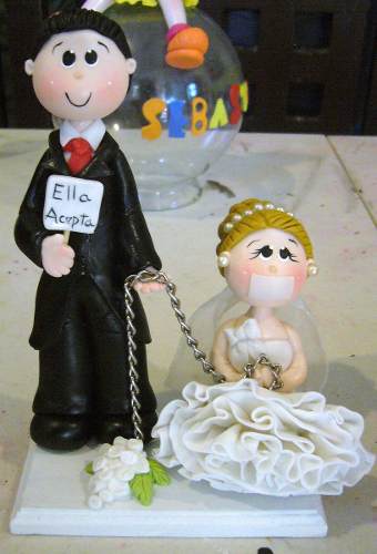 Figuras decorativas para pastel de bodas que te encantarán