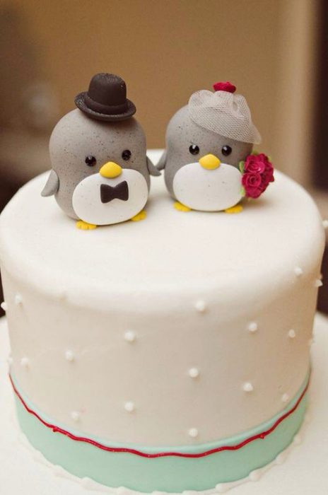 novios pingüinos 