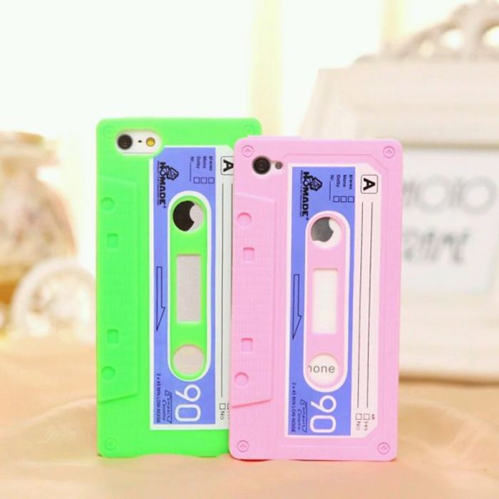 Funda para celular cassette