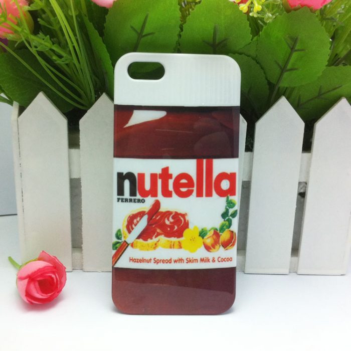 Funda para celular nutella