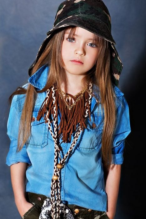 Kristina Pimenova una super modelo de 9 años