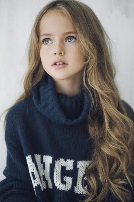 Kristina Pimenova la niña más guapa del mundo, toda una súper modelo 