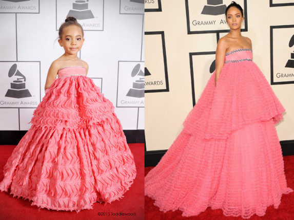 Niños imitan celebridades en los grammys (2)