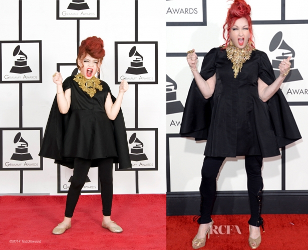 Niños imitan celebridades en los grammys (3)