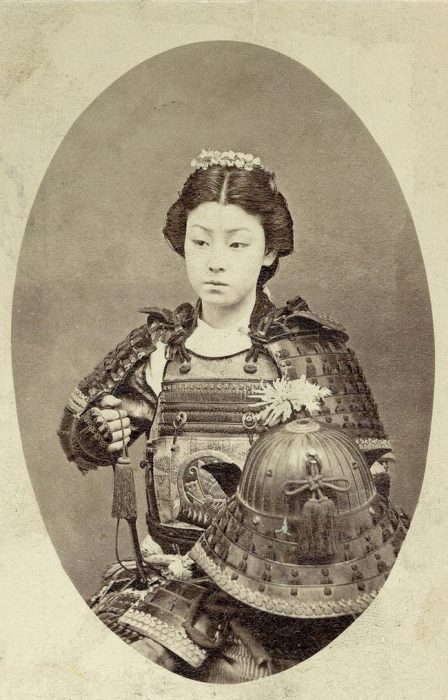 mujer samurai 