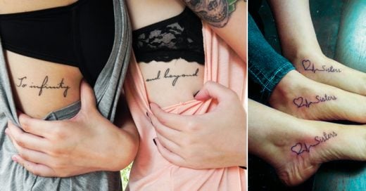 20 Ideas de tatuajes para hermanas que te enamoraran