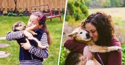 Una mujer se DESPIDE de su perra de 16 años con una EMOTIVA sesión fotográfica