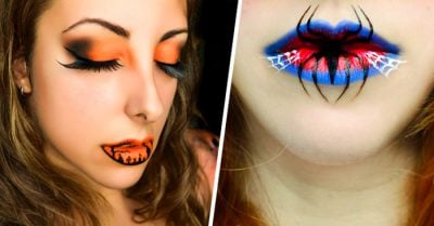 14 Increíbles ideas para maquillar en tus labios en halloween