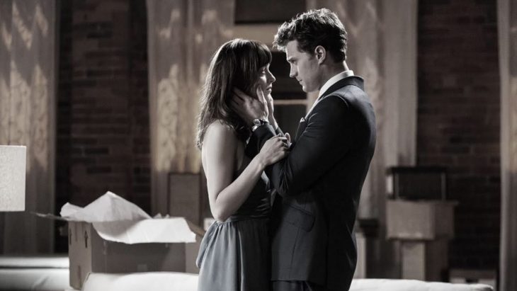 Escena de la película 50 sombras de grey 