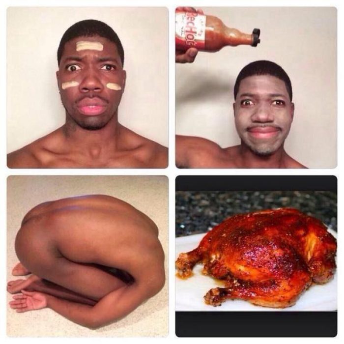 #makeuptransformation Pollo Rostizado 