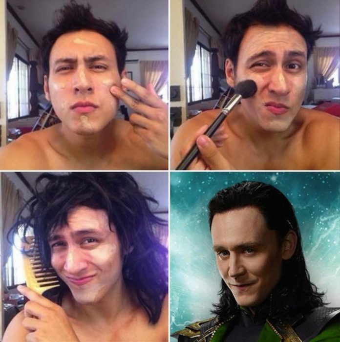 #makeuptransformation Loki 