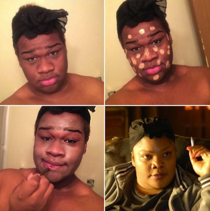 #makeuptransformation Monique Precious 