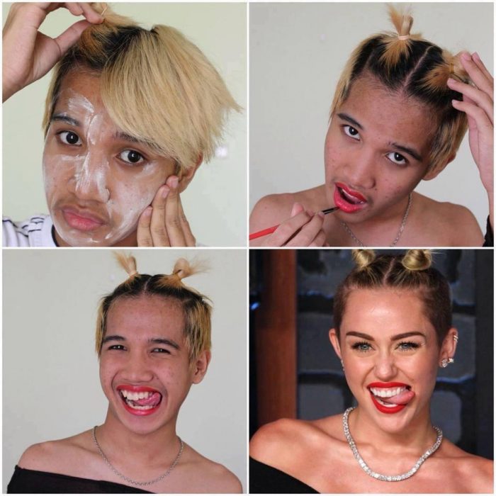 #makeuptransformation Miley Cyrus 