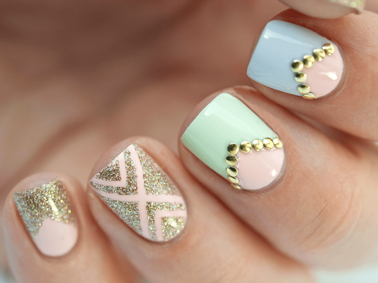 15 Diseños de uñas que puedes hacer paso a paso