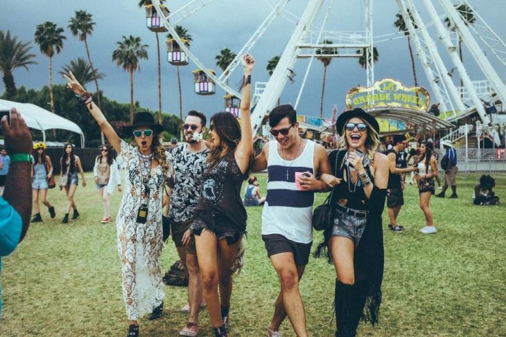 Amigos en coachella 