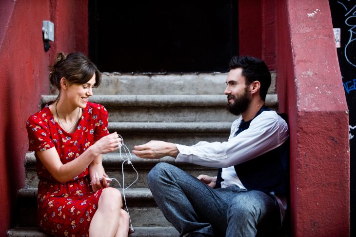 Escena de la película Begin Again 