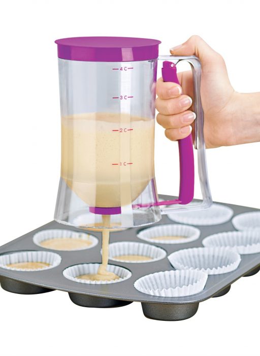 dispensador de mezcla para cupcakes 