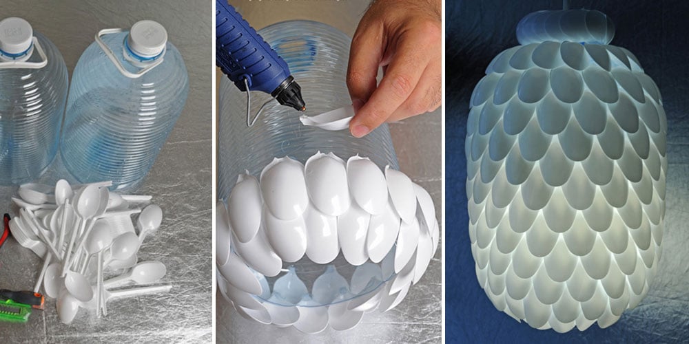 Creativas y originales lámparas que puedes hacer misma