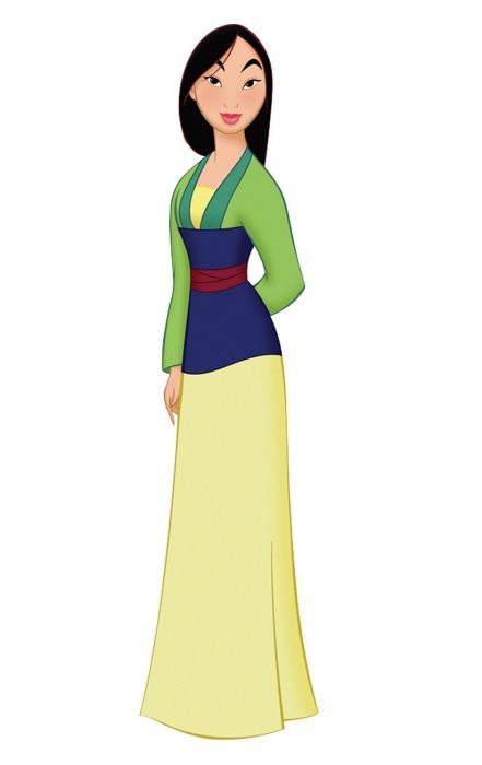 Princesa Mulan de Disney 