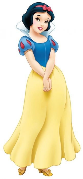 Blanca Nieves de la película de Disney 