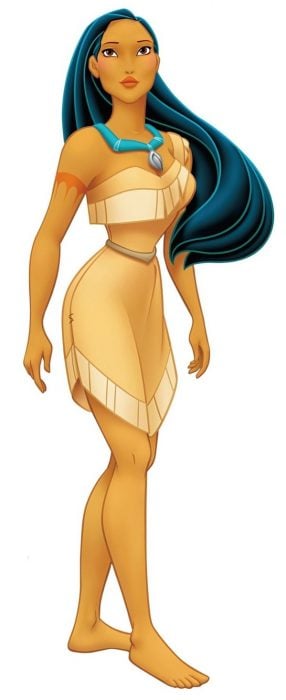 pocahontas de la película de Disney 