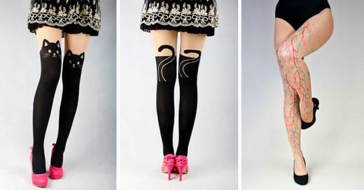 15 Divertidos diseños para calcetines y medias que harán que tus piernas luzcan impresionantes