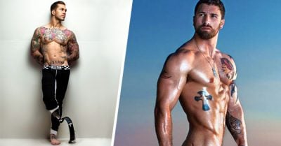 Este fotógrafo captura a VETERANOS de guerra amputados POSANDO con orgullo y seguridad sus lesiones