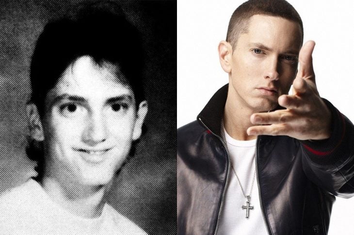 El antes y el después de Eminem 