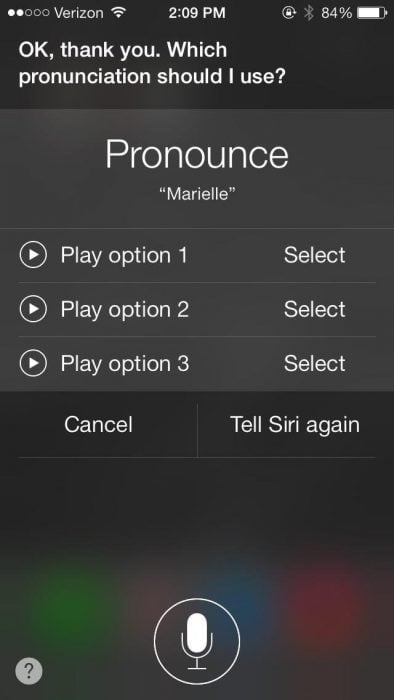 Siri aprende a pronunciar palabras