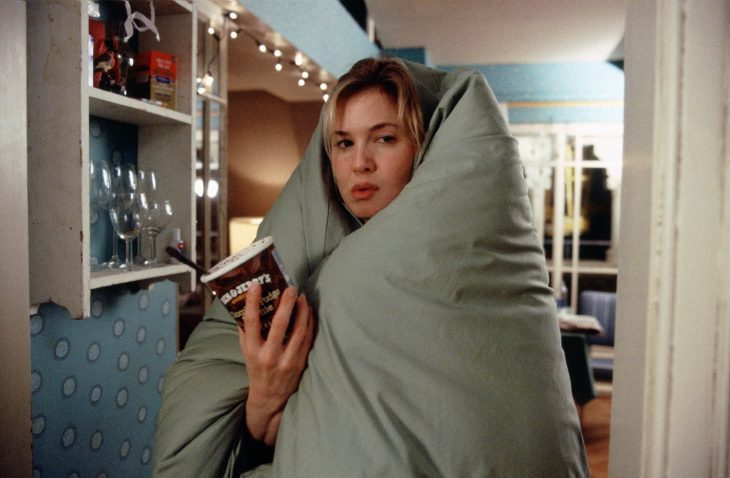 Escena de la película el diario de Bridget Jones 