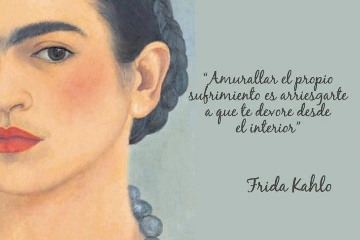 Amurallar el dolor-Frida Kahlo