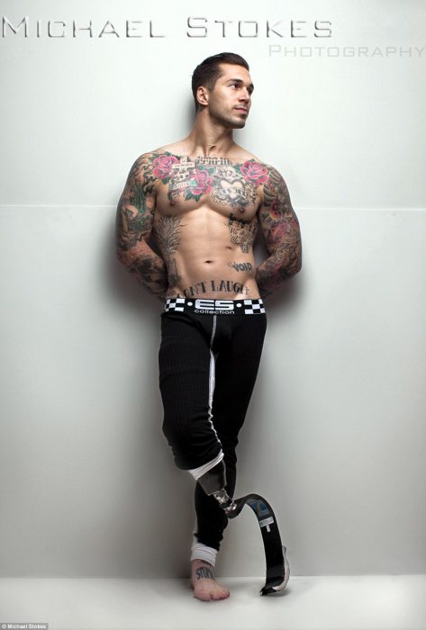 El veterano de guerra Alex Minsky